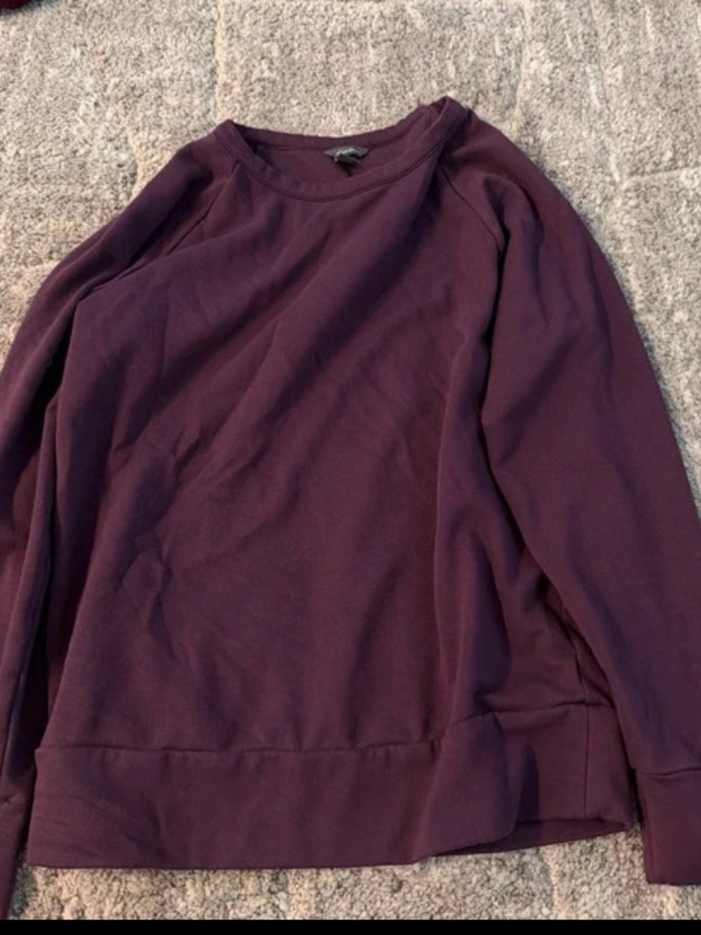 Eddie Bauer Plum Crewneck Sweater